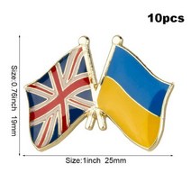 스코틀랜드 우크라이나 우정 플래그 Laple 핀 배지 브로치 유럽 영국 아일랜드 웨일즈 벨기에 프랑스, KS3186