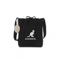 [국내정식매장] 캉골(KANGOL) 가방 크로스백 에코백 메신저백 트리코 니트 3141 블랙