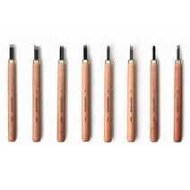 화홍 조각도 낱개 (종류선택), 4번 (세모칼 L)