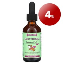 리암마켓 Wonder Paws 원더 포즈 강아지용 면역 건강 관리 보충제 밀크시슬 60ml 1팩, 4팩