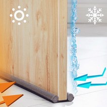 방문 틈새 문틈 소음 빛 차단 발끼임방지 문틈막이방문틈새막이 방문소음차단 방소음 문틈막이 틈새막이 방문흔들림 현관방음 문틈방음 방문방음재 방문틈막이, 4-방문틈막이-블랙