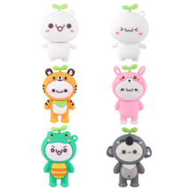 홈스윗홈 귀여운 케릭터 USB 대용량 유에스비 메모리 128GB, 찡긋