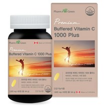 팜그린 버퍼드 비타민C 1000 플러스 1 600mg 3달 고용량 메가도스 속쓰림없는 편한