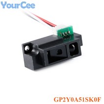 GP2Y0A51SK0F 근접 거리 센서 모듈 2-15cm 측정 I2C IIC 출력 케이블 포함