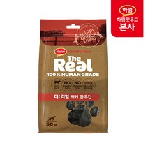 하림펫푸드 더리얼 저키 한우간 60g, 단품없음