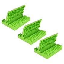 휴대용 바베큐 고기 꼬치 기계케밥 메이커케밥 제작 도구캠핑 케밥 메이커3 개, 01 Green