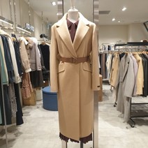온앤온 온앤온 슬림핏 밸티드 롱 코트 JW1WH715