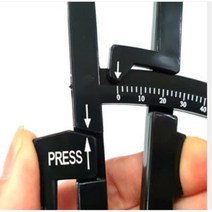 뱃살캘리퍼 뱃살측정캘리퍼 복부측정 비만측정기구, 상세페이지참조