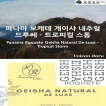 (커피생두) 파나마 보케테 게이샤 내추럴 드루쎄-트로피컬 스톰, 250g