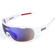 SAMARA 스포츠 골프 등산용 운동 마라톤 테니스 자전거 안경 고글 선글라스, 북극 화이트 【럭셔리 패키지】