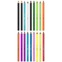 홍당무 아도르색연필, 형광주황, 나무, 1개