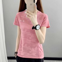Sunsdew 빠른 건조 여성 여름 반팔 달리기 하이킹 휘트니스 느슨한 등산 의류 탑 스포츠 빠른 건조 티셔츠