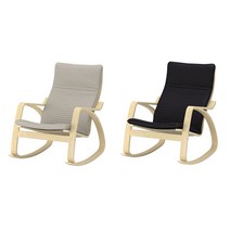 [당일출고] 이케아 POANG 흔들의자/안락의자/1인소파, 블랙