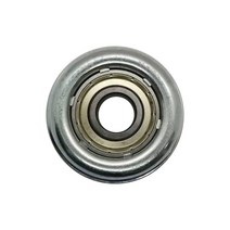컨베이어 롤러 바퀴 부품 76mm 파이프 20mm 샤프트 프레스 스틸 베어링 crb7620-3.0 70mm 중력 엔드 캡 베어링, 없음