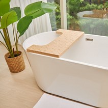 알뜨리 욕조 트레이_U형 (소) 본품 1개, 스톤그레이