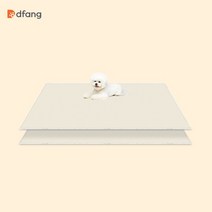 [1+1/강아지매트1위/소형견용/] 디팡 러그형 2장, 젤리라이트그레이