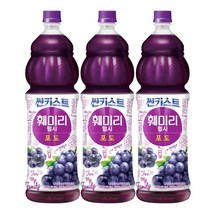 썬키스트 훼미리 헬시 포도100주스 1.5L x, 3개