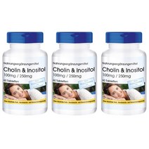 Fair Pure 페어앤퓨어 콜린이노시톨 Choline Inositol 독일 60정 3개