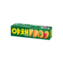 롯데 야채크래커 83g 4개 쫀듯한 바삭한 수제쿠키 사무실간식, 19개