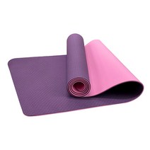 소소 요가매트 TPE 6mm 홈트 필라테스, 퍼플