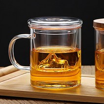 포트리 내열유리 티머그 필터 녹차 유리컵, 상세페이지 참조, 상세페이지 참조