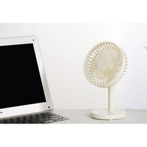 직장인 사무실 책상밑 탁상용 미니선풍기 여름육아테템, 세븐윙 탁상용선풍기 블루