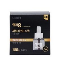 해피홈 블랙에디션 파워리퀴드S액 리필 45일 4p, 100ml, 1개