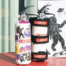 소방연구소 랩07 차량용 소화기 가정용 캠핑용 휴대용 자동차 법적 소화기, 블랙
