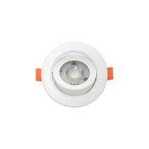 레드 3인치 LED MR16 일체형 5W COB형 렌즈 각도 조절 할로겐 대체 매입 다운라이트 직회전 간접 보조 조명 LED매입등 원형등 LED다운라이트 간접등 LED할로겐 전등, 03. 레드 3인치 LED MR16 일체형 5W 주백색