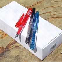 일본산 PLATINUM 만년필 New preppy 0.2mm EF촉 1다스, 블랙 1다스, 블랙 1다스, 단품