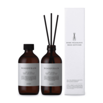 샌달우드 릴리 디퓨저 우디레인향 천연 실내방향제 200ml x2 총400ml, 9 우디레인WoodyrainX2