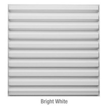 붙이는 아트월 타일벽지 3D벽지 벽스티커 웨인스코팅, E-Bright white