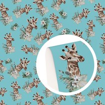 50*45cm/50*145cm 동물 동물원 Giraffe100 % 순수/폴리 에스터면 소재 패치 워크 봉제 직물 이불 바느질 DIY 천 린넨코튼원단, 50x145cm, 11 1150652