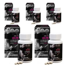 코스바디 바디팻 슈퍼슬림 가르시니아 다이어트식품 보조제 600정, 96g, 5개