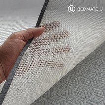 베드메이트유 3D 에어메쉬 통풍 쿨 매트 에어매트 Q 토퍼 매트