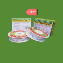 폴리테크씰 국산 탑실 탑씰 25mm X 4.5M 테프론씰 PTFE 조인트실란트 TOP SEAL, 3MM x 2.0T x 30M