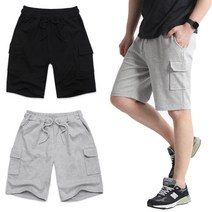 쇼타임 ZA베이직카고5부반바지 남자 남성 건빵 트레이닝 팬츠