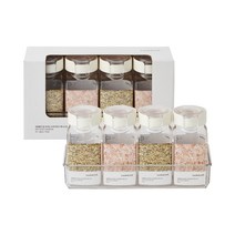 락앤락 드라이푸드 캐니스터 양념통 밀폐용기 보관통, 민트(380ml 4개입)