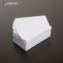NFC Ntag 213 공카드 100개(장당 600원), 100개