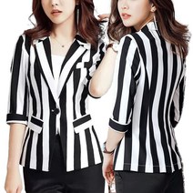 ~5XL까지 빅사이즈 스프라이트 정장 코트 양복 슬림핏 허리조임 양복자켓 여성재킷