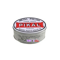 일본 Pikal Metal Polish 피칼 금속광택제 컴파운드 반고체-250G 철/스텐광택 자동차잔기스제거 스텐광택제 머플러광택 금형연마, 1개