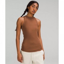 룰루레몬 홀드 타이즈 탱크 상의 - 로스티드 브라운 티셔츠 탱크탑 363226