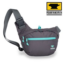 마운틴스미스 MOUNTAINSMITH [안전발전소] 가방 녹어바웃 힙색 크로스백 등산가방 라이딩힙색 백패킹힙색 트래킹힙색 초경량힙색, 민트