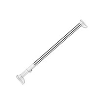 메이크잇 다용도 강력 스프링 압축봉 무타공 커튼봉, 스테인리스