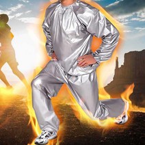 S1Y 땀복 복싱장 권투트레이닝 긴팔티셔츠 바지 한벌셋트 LD33eaW