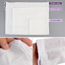 소 한약주머니 면보 절임망 자루 거름망 순면주머니 요리용면포 주방용주머니 면자루 다용도절임망
