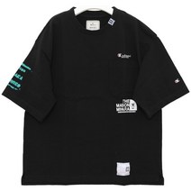 메종미하라야스히로 국내배송)미하라야스히로 23SS A10TS692 BLACK 티셔츠