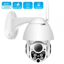 와이파이 야외 스피드 돔 무선 보안 카메라 1080P PTZ IP 팬 틸트 4X 디지털 줌 2MP 네트워크 CCTV 감시, [04] 1080P Add 128G Card, [03] AU 플매트 카펫 러그