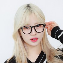 블루라이트 차단 패션 뿔테 투명 안경테