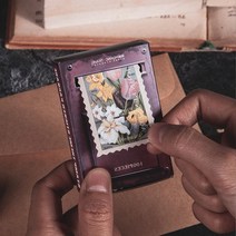 빈티지 우체통 다꾸 스티커, 자연